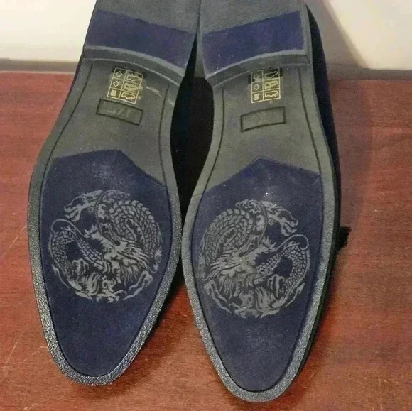 Jump 75 BLUE SUEDE SHOES SIZE 11 EUC NO ISSUES - Picture 9 of 11